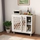 preview thumbnail 13 of 12, COSIEST Solid Wood Buffets and Sideboards Storage Cabinet