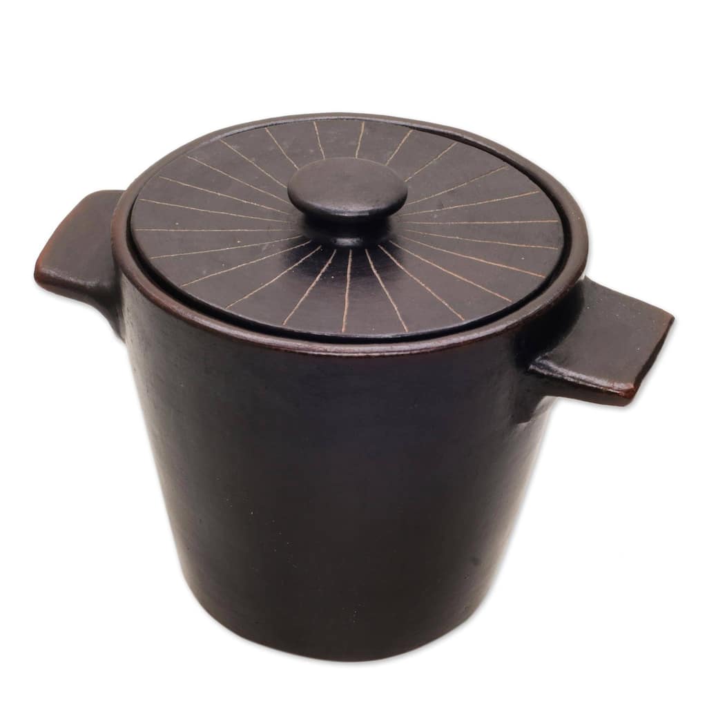 Handmade Lombok Delight Ceramic jar (Indonesia)