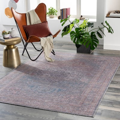 Artistic Weavers Zubaida Traditional Medallion Machine Washable Area Rug