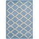 preview thumbnail 5 of 28, SAFAVIEH Handmade Chatham Gregoria Modern Moroccan Wool Rug 2' x 3' - Blue/Grey