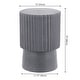 preview thumbnail 10 of 27, JONATHAN Y Kline 19" Modern Art Deco Tambour Accent Table