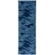 preview thumbnail 18 of 44, SAFAVIEH Retro Nurcan Modern Abstract Rug 2'3" x 11' Runner - Light Blue/Blue