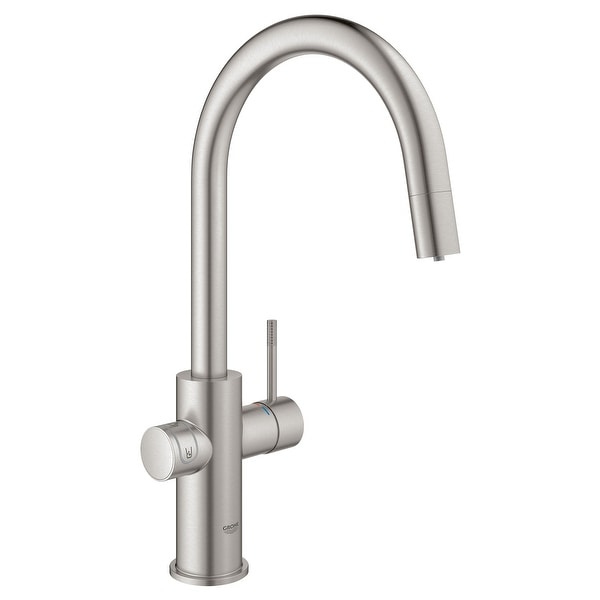 Grohe Grohe Blue Profeional C-Spout Us Supersteel (31251DC2). Opens flyout.