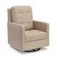preview thumbnail 2 of 10, Storkcraft Beckett Swivel Glider Latte