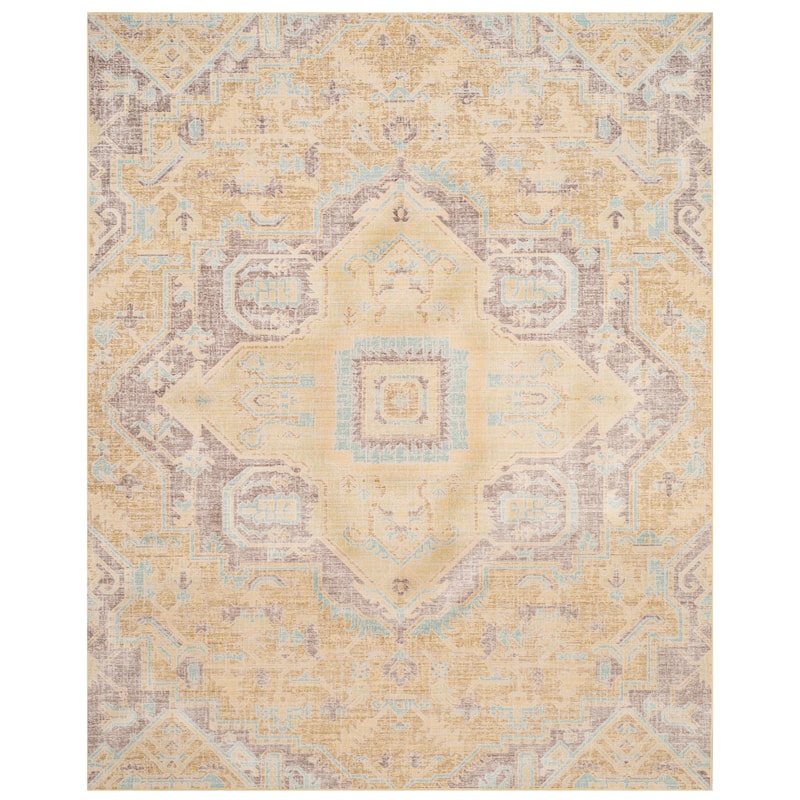 SAFAVIEH Windsor Heddy Shabby Chic Oriental Polyester Rug