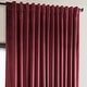 preview thumbnail 36 of 140, Exclusive Fabrics Heritage Plush Velvet Room Darkening Curtain (1 Panel) - Luxurious Single Drapery for Enhanced Room Darkening