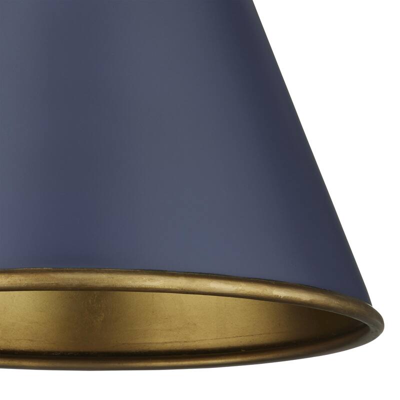 Currey & Company Pierrepont Small Blue Pendant - 18"h x 16"dia
