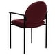 preview thumbnail 8 of 43, Comfort Stackable Steel Side Reception Chair with Arms