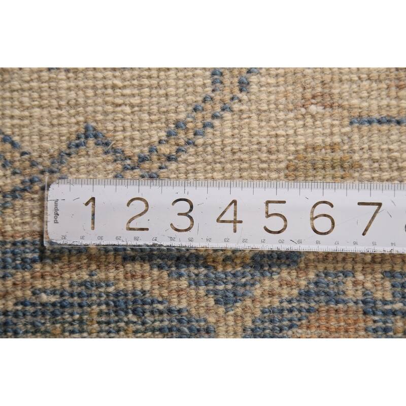 Oushak Oriental Runner Rug Handmade Transitional Wool Carpet - 2'7" x 7'11"