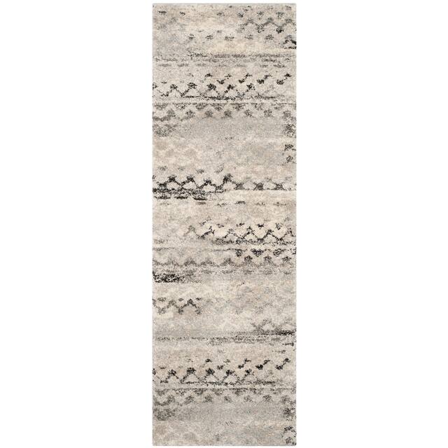 SAFAVIEH Retro Leonide Modern Abstract Distressed Rug