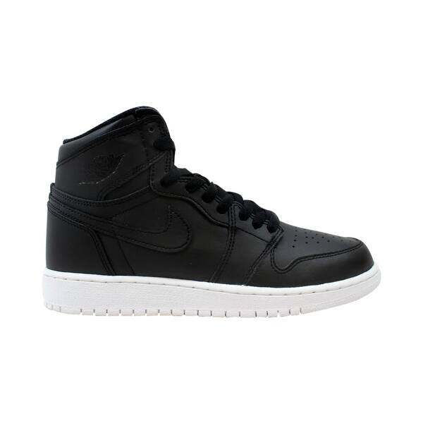 Nike Air Jordan I 1 Retro High Og Black Black White 006 Grade School Overstock