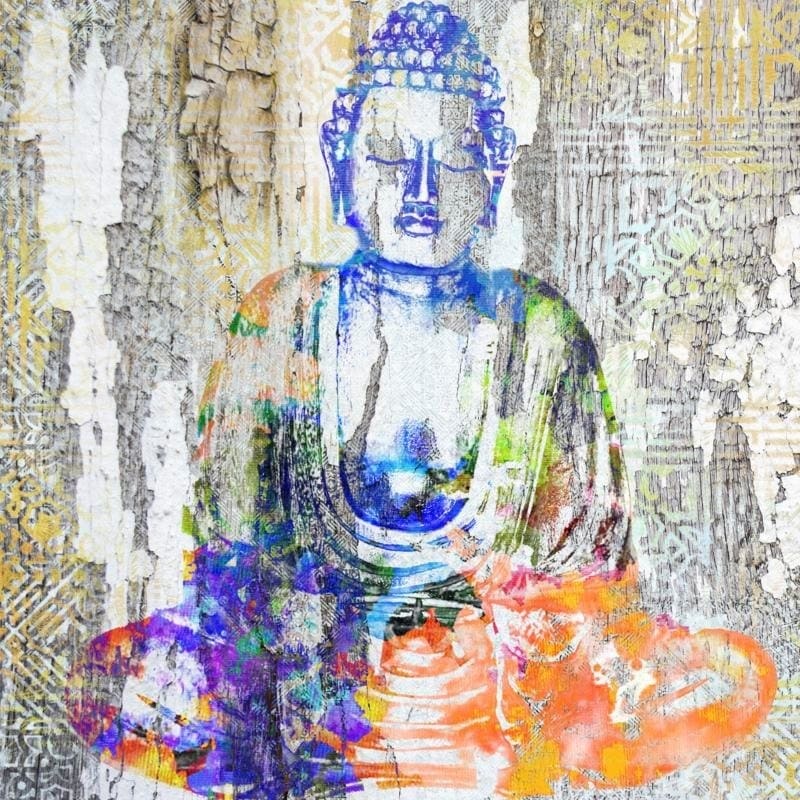 Shop Easy Art Prints Surma Guillen S Timeless Buddha Ii