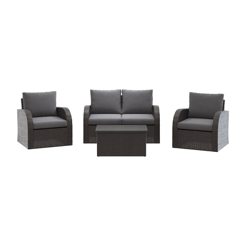 Brisbane Outdoor Loveseat 5-Piece Set