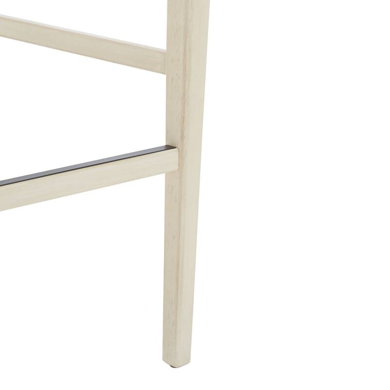 SAFAVIEH Home Benicio 29-inch Rattan Bar Stool [SET of 2] - 19Wx23Dx42H