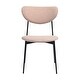 preview thumbnail 8 of 33, Modern Metal Open Back Design Dining Chairs, Set of 2