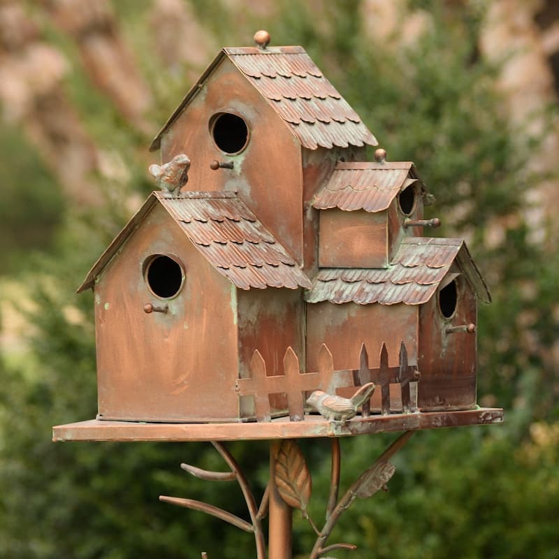 Country Style Iron Birdhouse "Doylestown"