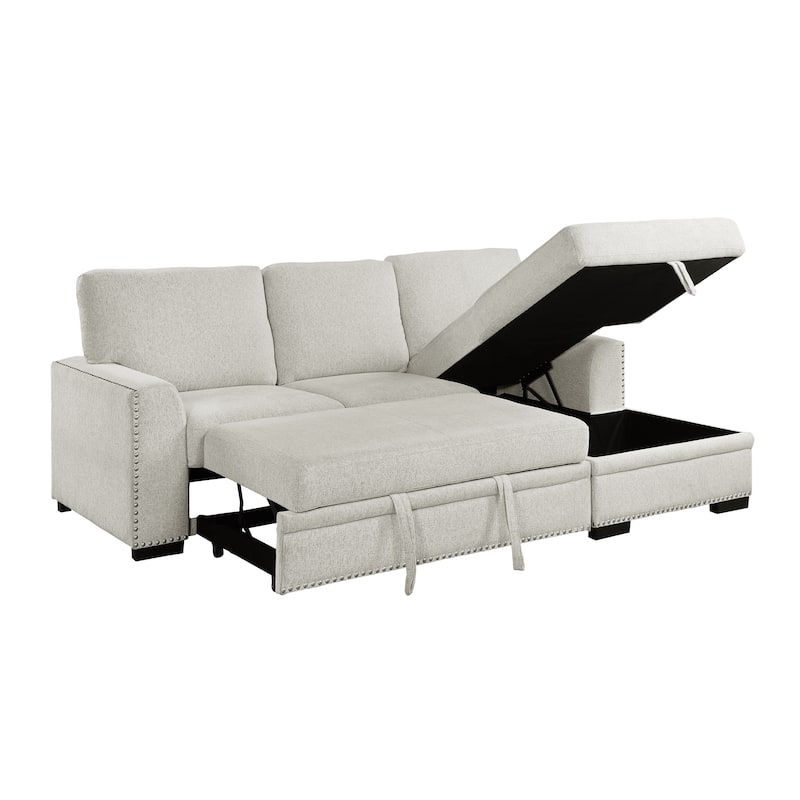 Tolani Sectional Sofa with Pull-Out Bed and Right Chaise