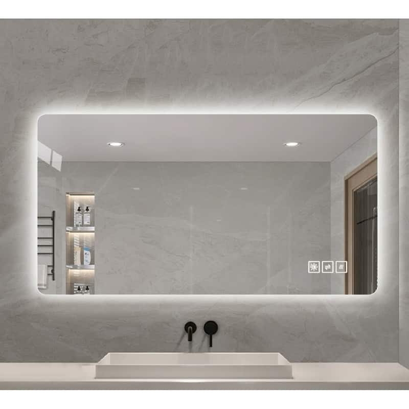 Full-length Wall Mounted LED Mirror with Adjusting Lighting