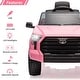 preview thumbnail 4 of 40, Kids Ride On Car,Toyota Licensed Kids Truck 12V with Remote Control,Mp3,Led Lights,Suspension System,Double Doors, Safety Belt