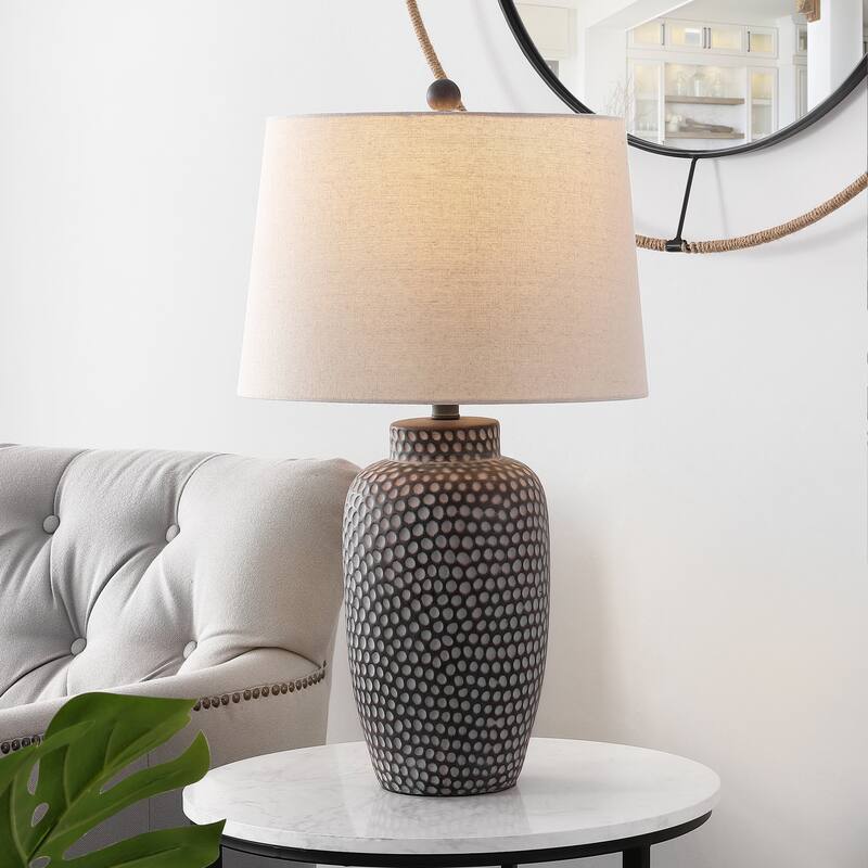 SAFAVIEH Lighting Jerlen 26" Table Lamp - 15"W x 15"D x 26"H
