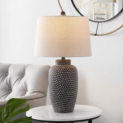 SAFAVIEH Lighting Jerlen 26" Table Lamp - 15" W x 15" D x 26" H