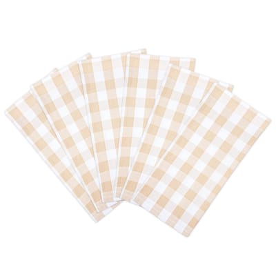 Arkwright Buffalo Plaid 6-Piece Kitchen Towels - 20x30