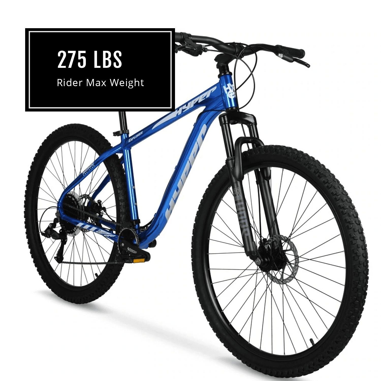 Men s 29 In. Explorer Mountain Bike Hard Tail Blue Bed Bath Beyond 36783008