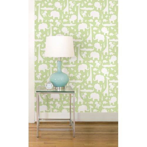 Shop Brewster Its A Jungle In Here Peel And Stick Wallpaper Kids