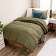 preview thumbnail 115 of 138, Bare Home Hypoallergenic Down Alternative Comforter Set Twin - Twin XL - Olive