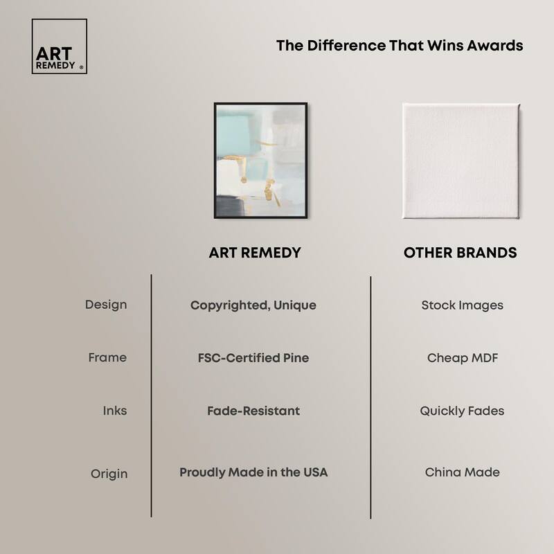 Pale Radiance I Canvas by Art Remedy