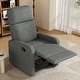 preview thumbnail 7 of 17, Modern Recliner Manual Recliner Home Theater Manual Recliner Chair with Adjustable Backrest for Living Room