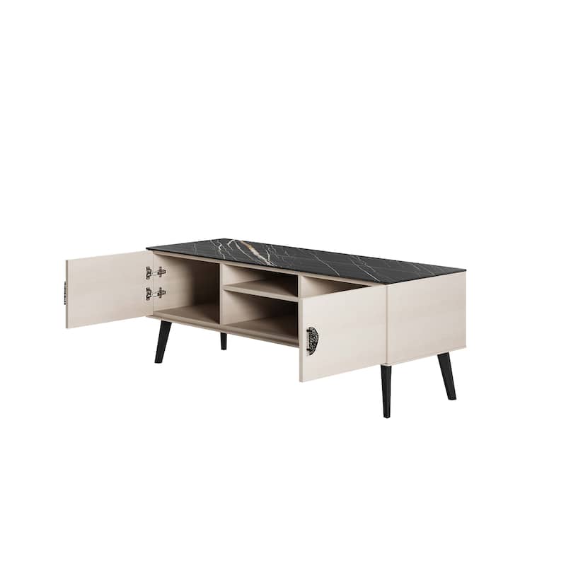 Manhattan Comfort Haley 55.10" Mid-Century Modern TV Stand