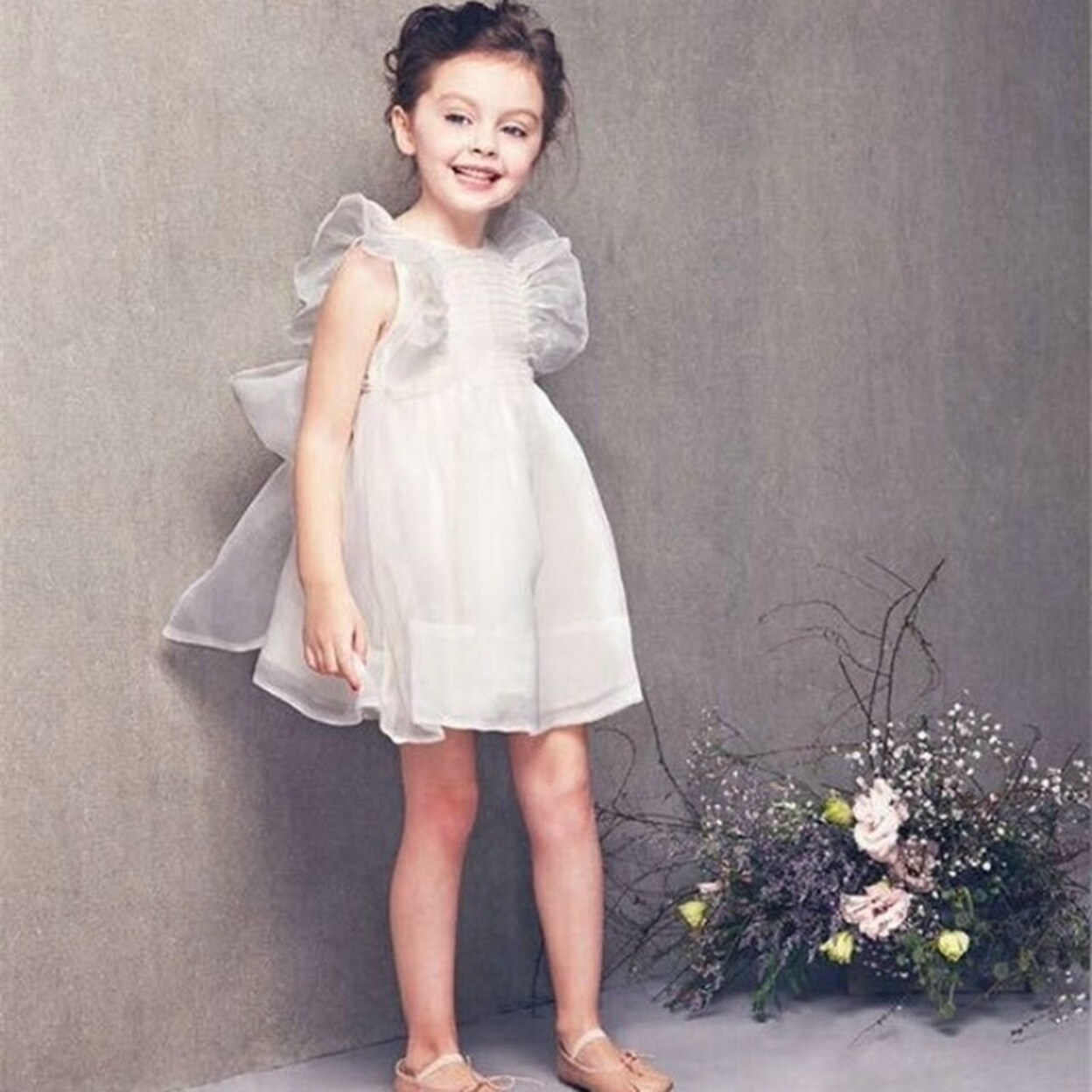 childrens grey dress