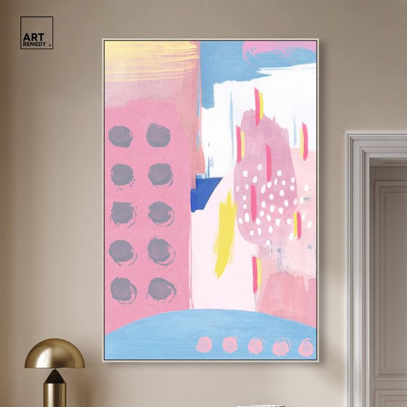Doll Memories - Pretty blue Canvas by Art Remedy