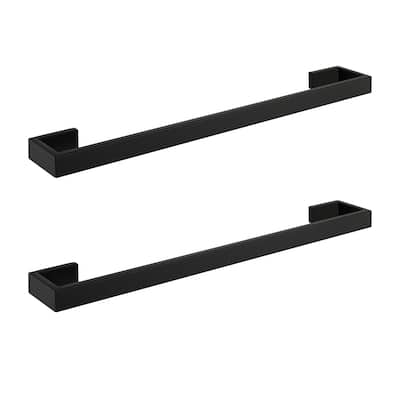24'' Wall Mounted Towel Bar Towel Holder(Set of 2)