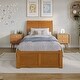 preview thumbnail 4 of 85, Portland Platform Bed with Footboard and Storage Drawers