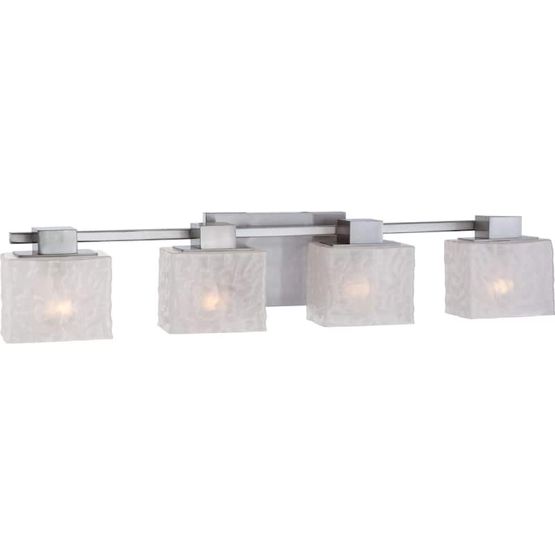 James Allan Starr 4 Light 33" Wide Reversible Bathroom Vanity Light