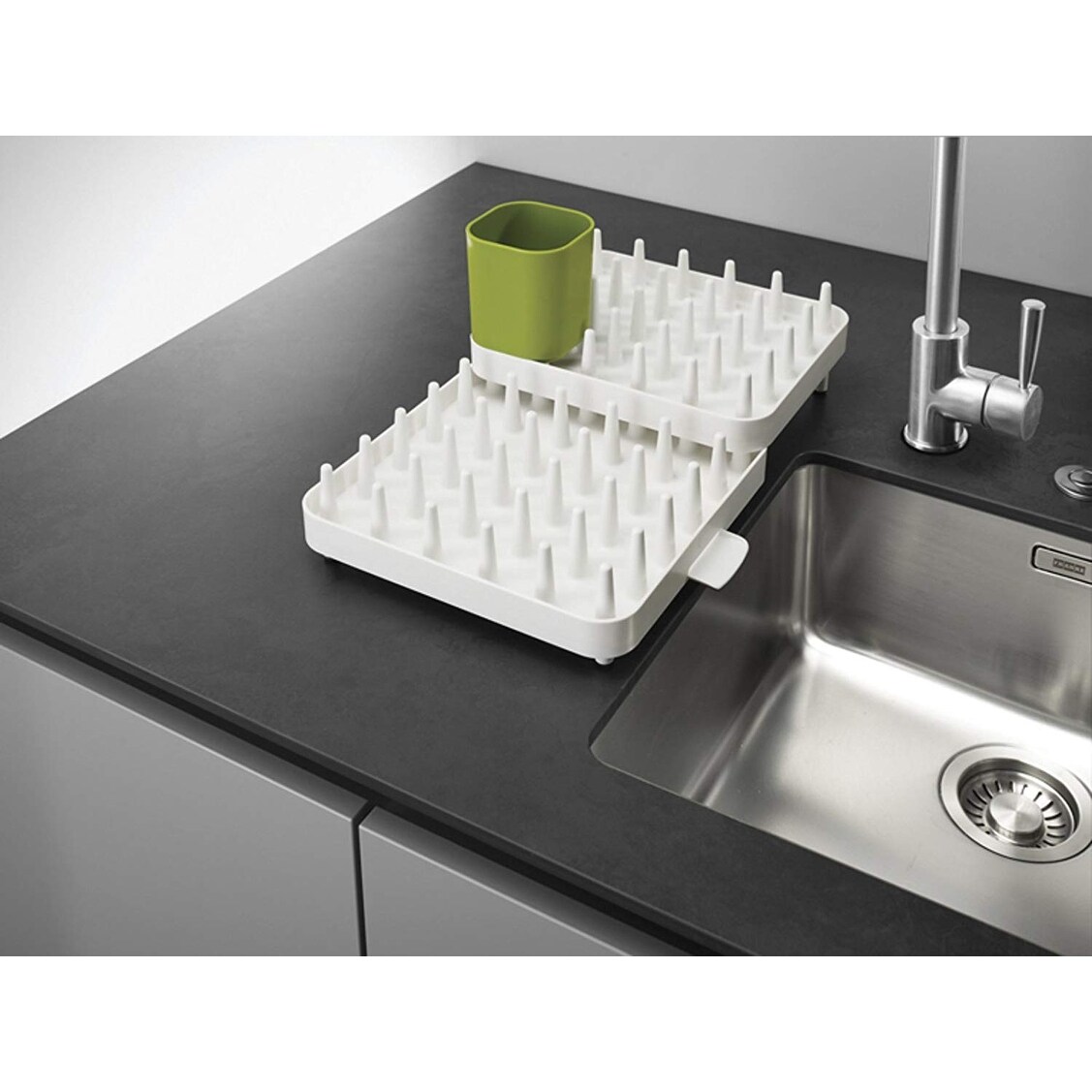 Joybos® Dish Rack Over The Sink with Cutlery Drainer
