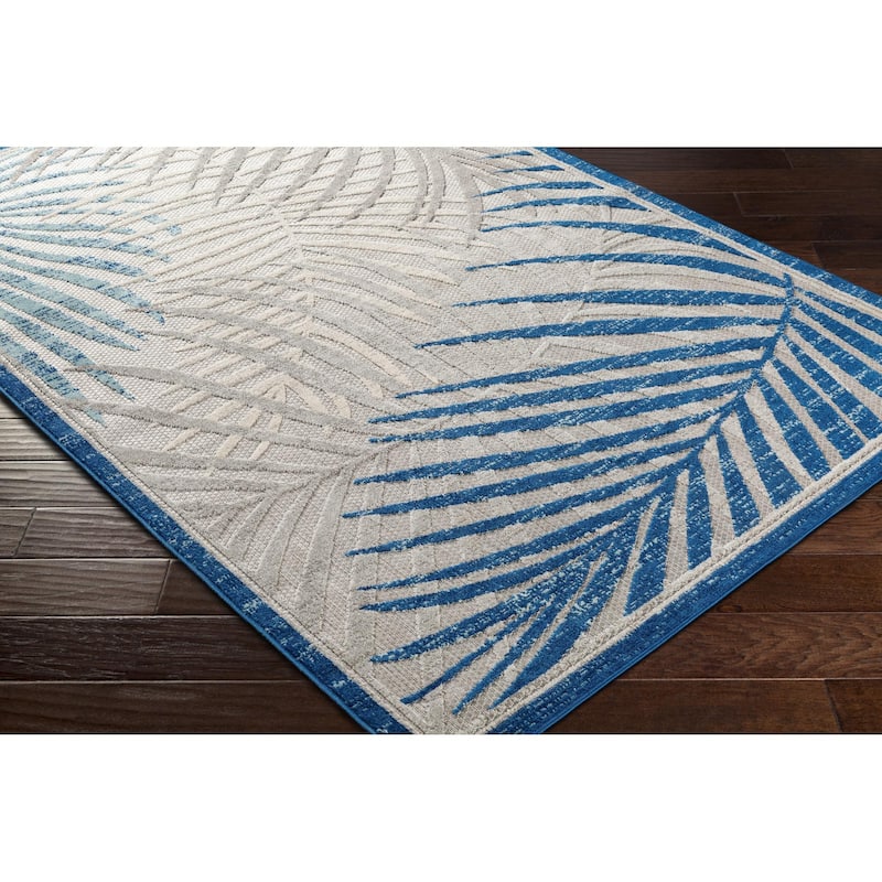 Livabliss Big Sur Casual Floral & Botanical Indoor/Outdoor Area Rug