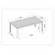 preview thumbnail 6 of 12, Amazonia Isra FSC Certified Wood 9pc Outdoor Patio Dining Set