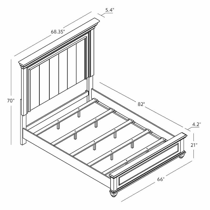 Ellington White Queen Bedroom Set