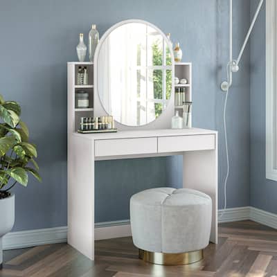 Sapphire Vanity - 2 Drawers