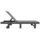 preview thumbnail 48 of 113, Shoreside Modern Poly Eco-Friendly All Weather Reclining Chaise Lounge With Wheels and Side Table (2-Piece Set)