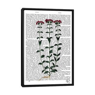 iCanvas "Italian Carnation VI" by Fab Funky Framed
