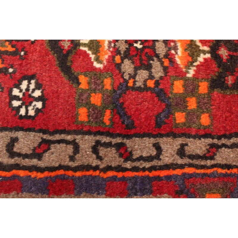 ECARPETGALLERY Hand-knotted Andelz Red Wool Rug - 4'1 x 6'6