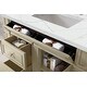 preview thumbnail 7 of 12, James Martin Vanities Bristol 36" Single Vanity, Vintage Vanilla Ethereal Noctis Quartz Top