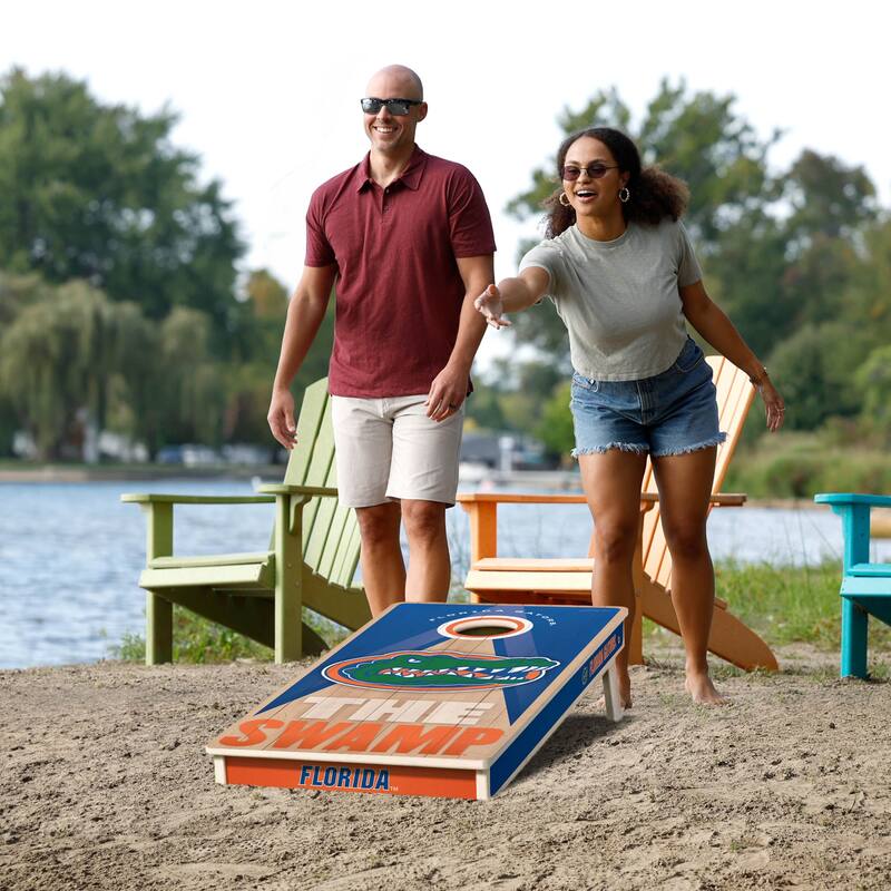 Florida Gators NCAA 2x4 Professional Cornhole Board Set