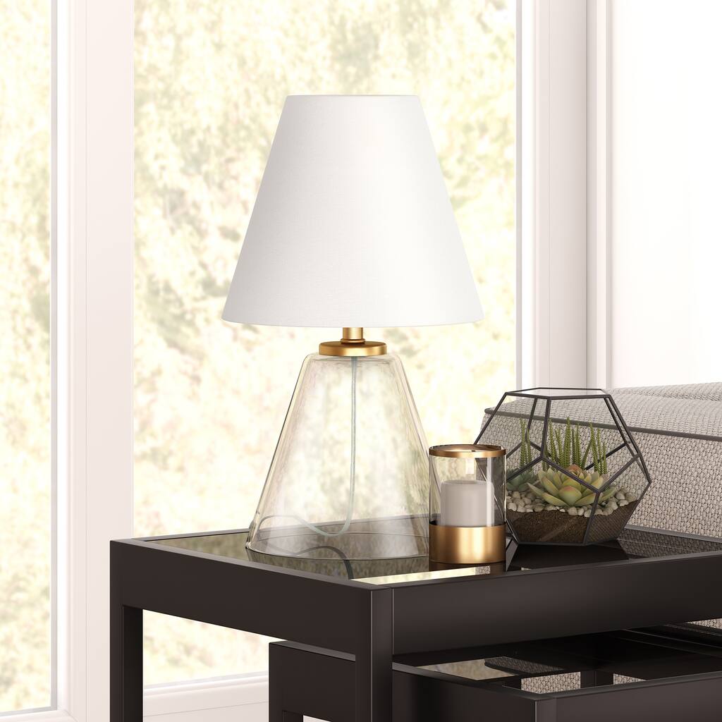 Makenna Clear Glass Mini Table Lamp