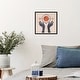 preview thumbnail 3 of 62, Alchemy, Boho Sun and Moons Modern Blue Canvas Wall Art Print for Bedroom