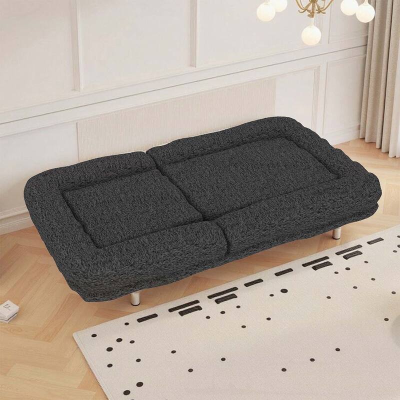 Sleek Modern Design Folding Sofa Chair with 5 Adjustable Positions for Gaming,Meditation,and Relaxation